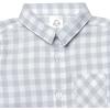 imageGerber Baby and Toddler Boys Long Sleeve Button Up Plaid ShirtGray Plaid