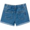 imageGerber Baby and Toddler Girls Cuffed Denim ShortsLight Blue Denim Wash