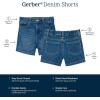 imageGerber Baby and Toddler Unisex Denim ShortsLight Blue Denim Wash