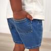imageGerber Baby and Toddler Unisex Denim ShortsLight Blue Denim Wash