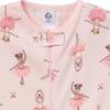 imageGerber BabyGirls 4Pack Footed PajamasBallerinas
