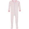 imageGerber BabyGirls 4Pack Footed PajamasButterflies
