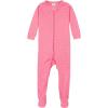 imageGerber BabyGirls 4Pack Footed PajamasUnicorns Cats Pink