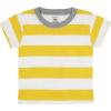 imageGerber Boys Toddler 3Pack Short Sleeve Pocket TeesYellow Stripes