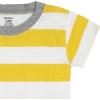 imageGerber Boys Toddler 3Pack Short Sleeve Pocket TeesYellow Stripes