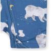 imageGerber Unisex Baby Buttery Soft Short Sleeve Romper with Viscose Made from EucalyptusPolar Night
