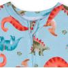imageGerber Unisex Baby Buttery Soft Short Sleeve Romper with Viscose Made from EucalyptusSnugosaurous