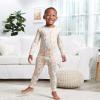 imageGerber Unisex Baby Toddler Buttery Soft 2Piece Snug Fit Pajamas with Viscose Made from EucalyptusAlphabet Soup
