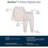 imageGerber Unisex Baby Toddler Buttery Soft 2Piece Snug Fit Pajamas with Viscose Made from EucalyptusAlphabet Soup