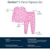 imageGerber Unisex Baby Toddler Buttery Soft 2Piece Snug Fit Pajamas with Viscose Made from EucalyptusHeart Felt