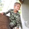 imageGerber Unisex Baby Toddler Buttery Soft 2Piece Snug Fit Pajamas with Viscose Made from EucalyptusHide  Seek Camo