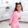 imageGerber Unisex Baby Toddler Buttery Soft 2Piece Snug Fit Pajamas with Viscose Made from EucalyptusPink Lemonade