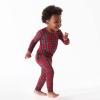 imageGerber Unisex Baby Toddler Buttery Soft 2Piece Snug Fit Pajamas with Viscose Made from EucalyptusPlaid About You