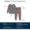 imageGerber Unisex Baby Toddler Buttery Soft 2Piece Snug Fit Pajamas with Viscose Made from EucalyptusSpace