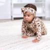imageGerber Unisex Baby Toddler Buttery Soft 2Piece Snug Fit Pajamas with Viscose Made from EucalyptusSpotted Leopard