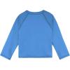 imageGerber Unisex Baby Toddler UPF 50 Long Sleeve Rashguard Swim ShirtBlue