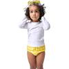 imageGerber Unisex Baby Toddler UPF 50 Long Sleeve Rashguard Swim ShirtBlue