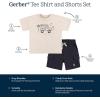 imageGerber babyboys Toddler Tshirt and Shorts SetSurf Life
