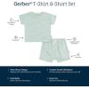 imageGerber babyboys Toddler Tshirt and Shorts SetWaves