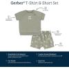 imageGerber babyboys Tshirt and Shorts SetPalms