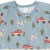 imageModern Moments by Gerber Baby Bunny Fleece Blanket SleeperBlue Camp