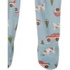imageModern Moments by Gerber Baby Bunny Fleece Blanket SleeperBlue Camp