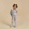 imageModern Moments by Gerber Baby Bunny Fleece Blanket SleeperGrey Heather Trees