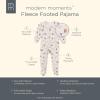 imageModern Moments by Gerber Baby Bunny Fleece Blanket SleeperOatmeal Village