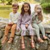 imageModern Moments by Gerber Boys Baby and Toddler Henley Shirt with Corduroy Pant SetLight Beige Trees