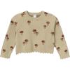 imageModern Moments by Gerber Girls Baby and Toddler Jacquard 2piece Sweater SetLt Green Mushroom Field