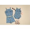 imageModern Moments by Gerber Girls Baby and Toddler Jersey Sweater Knit 2piece Short SetTeal