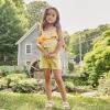 imageModern Moments by Gerber Girls Baby and Toddler Jersey Sweater Knit 2piece Short SetYellow