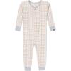 imageModern Moments by Gerber Unisex Baby Viscose Holiday 2Pack Tight Fitting Footless PajamasBlue Plaid