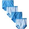 imageGerber Baby Boys 4 Pack Training Pants Toddler UnderwearBlue Striped