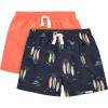 imageGerber Baby Boys Toddler 2Pack Swim TrunksOrange Surf