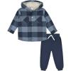 imageGerber Baby Boys Toddler 2Piece Flannel Jacket ampamp Jogger Set