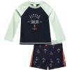 imageGerber Baby Boys Toddler Long Sleeved Rashguard Swim Bathing Suit SetAnchors