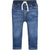 imageGerber Baby Toddler Rib Waist Stretch Denim Skinny JeansBlue Denim