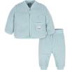 imageGerber Baby ampamp Toddler Boys Sherpa Jacket and Jogger Pant SetTurquoise Explore