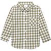 imageGerber Baby and Toddler Boys Long Sleeve Button Up Plaid ShirtTan Plaid