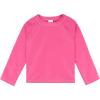imageGerber Unisex Baby Toddler UPF 50 Long Sleeve Rashguard Swim ShirtPink