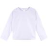 imageGerber Unisex Baby Toddler UPF 50 Long Sleeve Rashguard Swim ShirtWhite