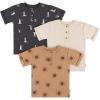 imageGerber babyboys Toddler 3pack Short Sleeve Pocket TeesSun