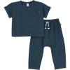 imageModern Moments by Gerber Boys Baby and Toddler Honey Comb Sweater Knit Top and Pant SetNavy