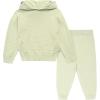 imageModern Moments by Gerber Girls Baby and Toddler Honey Comb Sweater Knit Top and Pant SetMedium Green