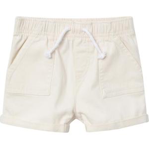 imageGerber Baby Toddler Girls Twill ShortsLight Tan