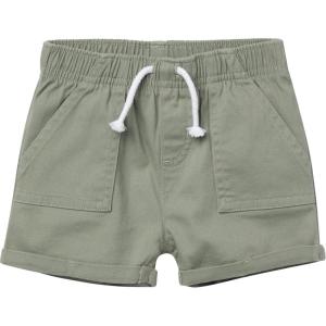 imageGerber Baby Toddler Girls Twill ShortsOlive
