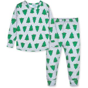 imageGerber Unisex Baby Toddler Buttery Soft 2Piece Snug Fit Pajamas with Viscose Made from EucalyptusSpruce