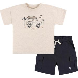 imageGerber babyboys Toddler Tshirt and Shorts SetSurf Life