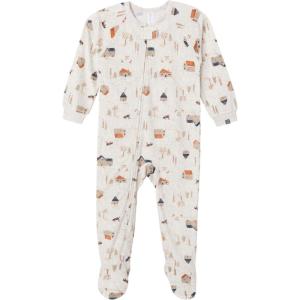 imageModern Moments by Gerber Baby Bunny Fleece Blanket SleeperOatmeal Village